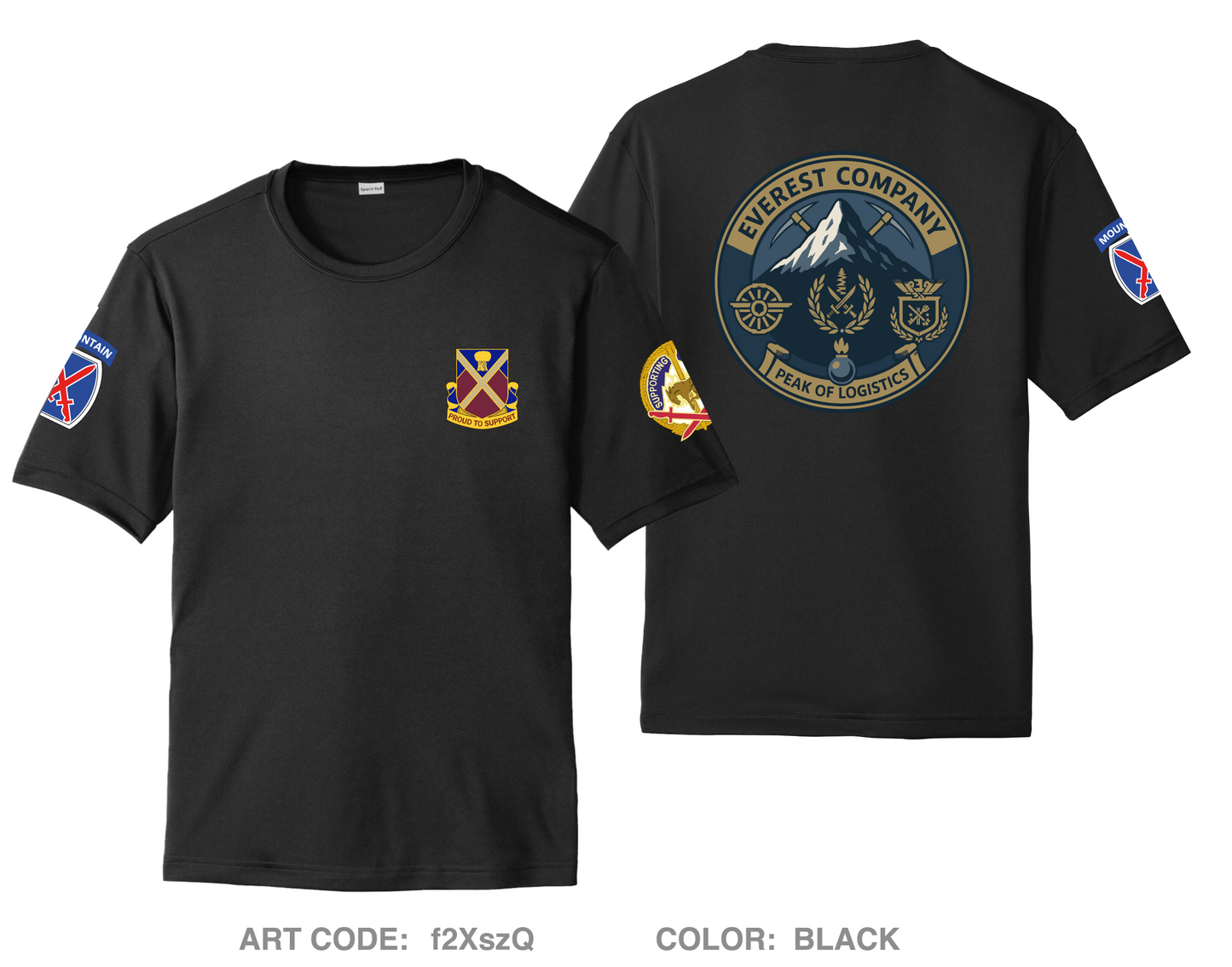 Everest CLC, 10th LSB Hi-Tech Performance Unisex SS Tee - f2XszQ