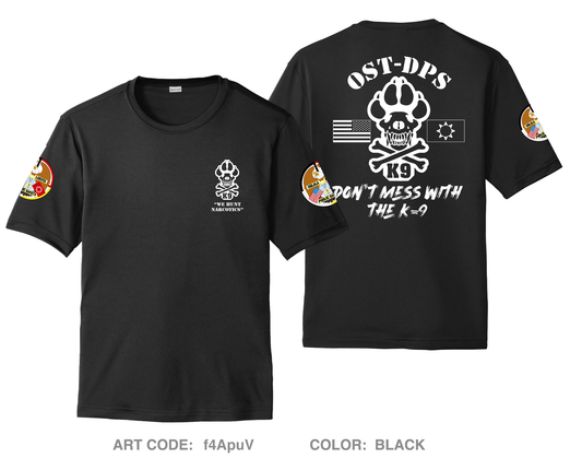 OST-DPS K-9 Unit Hi-Tech Performance Unisex SS Tee - f4ApuV