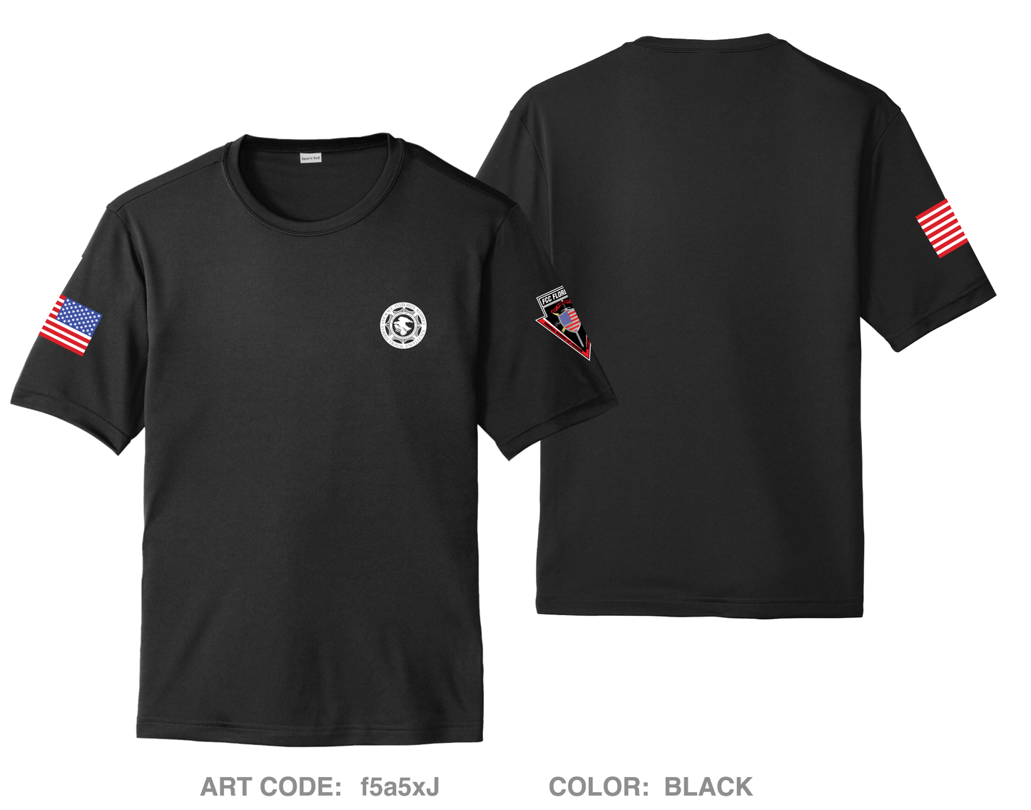 FCC Florence Disturbance Control Team Hi-Tech Performance Unisex SS Tee - f5a5xJ