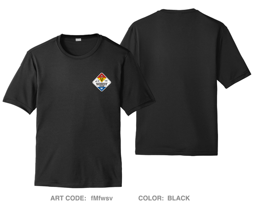 Hazmat Team Hi-Tech Performance Unisex SS Tee - fMfwsv