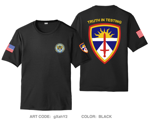 Army Test and Evaluation Command Hi-Tech Performance Unisex SS Tee - gXahY2