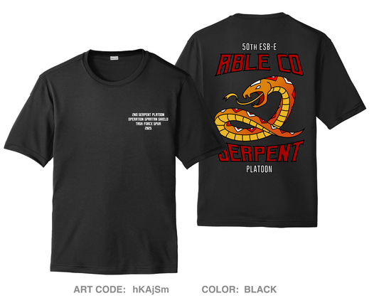 2nd Serpent Platoon Hi-Tech Performance Unisex SS Tee - hKAjSm