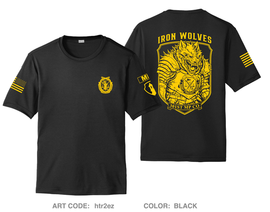 1st PLT, 301st MP CO Comfort Unisex Cotton SS Tee - htr2ez