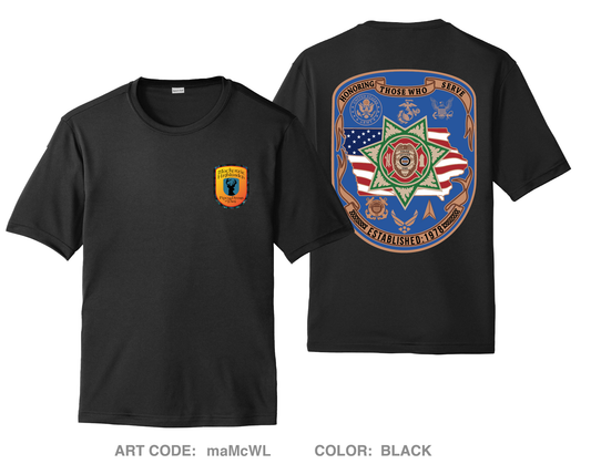 Mackenzie Highlanders Fundraising Collection Hi-Tech Performance Unisex SS Tee - maMcWL