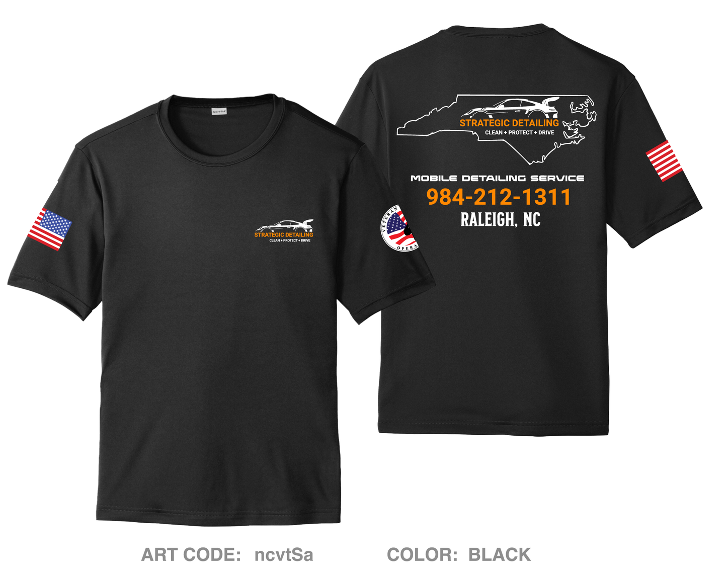 Strategic Detailing Hi-Tech Performance Unisex SS Tee - ncvtSa