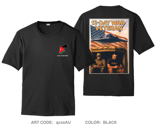 ASG-J 12 DAY Hi-Tech Performance Unisex SS Tee - qcxeAU