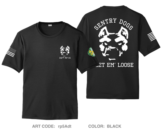 212th MP Hi-Tech Performance Unisex SS Tee - rp5Adt