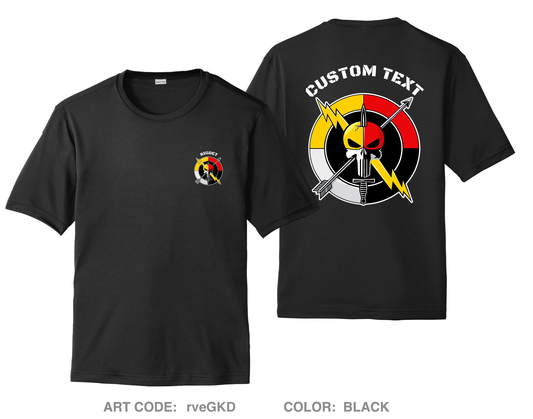 CUSTOM 3rd BN 3rd SFG SIGDET Hi-Tech Performance Unisex SS Tee - rveGKD