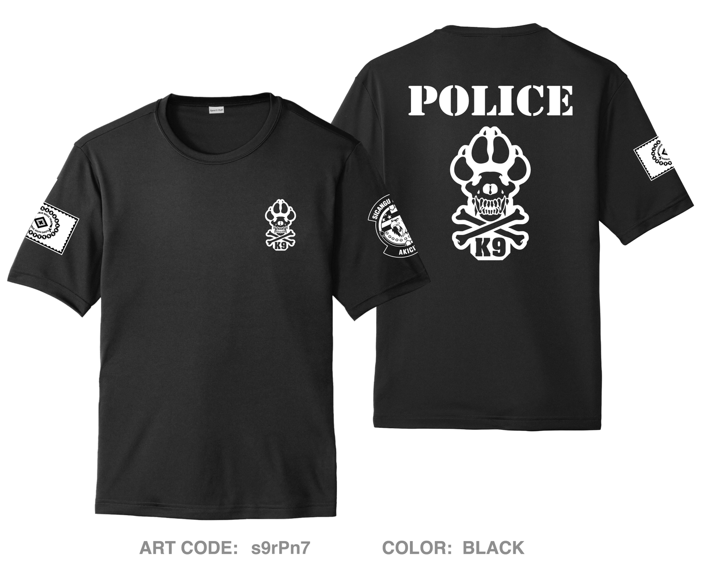 RST-LES K-9 Unit Hi-Tech Performance Unisex SS Tee - s9rPn7