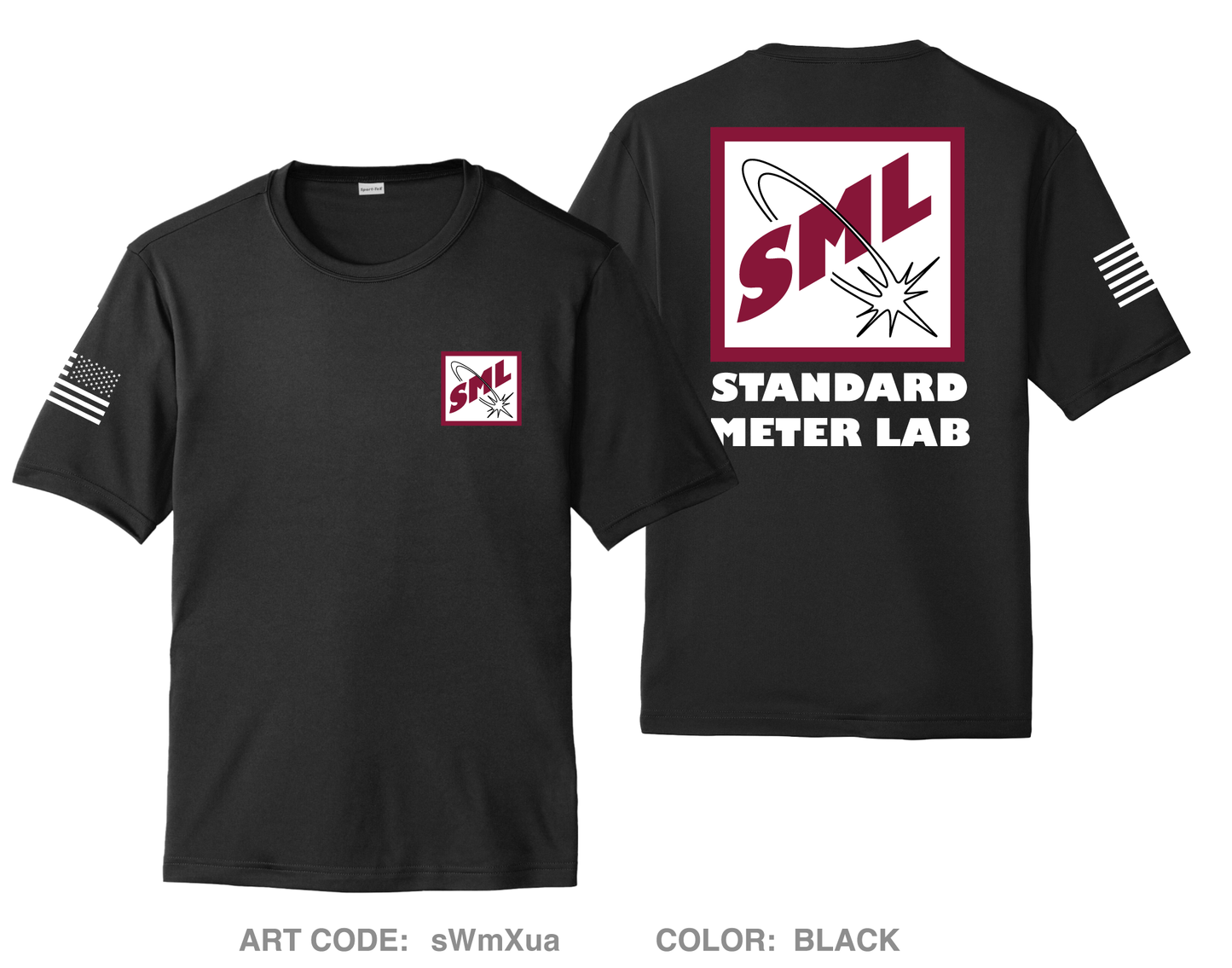 STANDARD METER LAB Hi-Tech Performance Unisex SS Tee - sWmXua