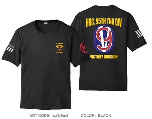 95TH TNG DIV, HHC Hi-Tech Performance Unisex SS Tee - szW8m2
