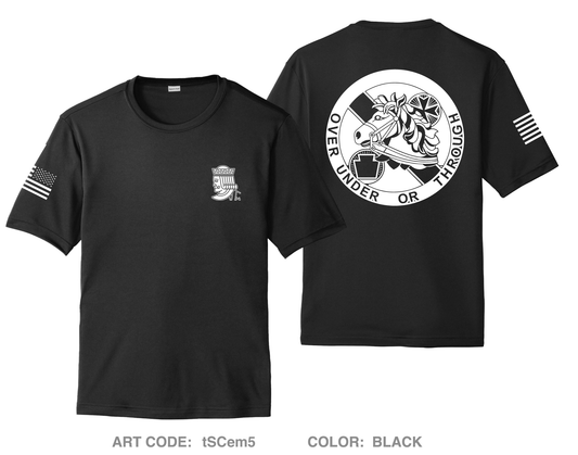 1-104th CAV, B TRP Hi-Tech Performance Unisex SS Tee - tSCem5