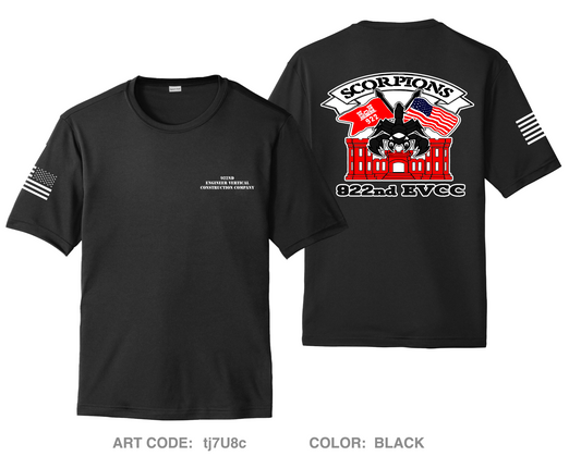 922nd EVCC Hi-Tech Performance Unisex SS Tee - tj7U8c