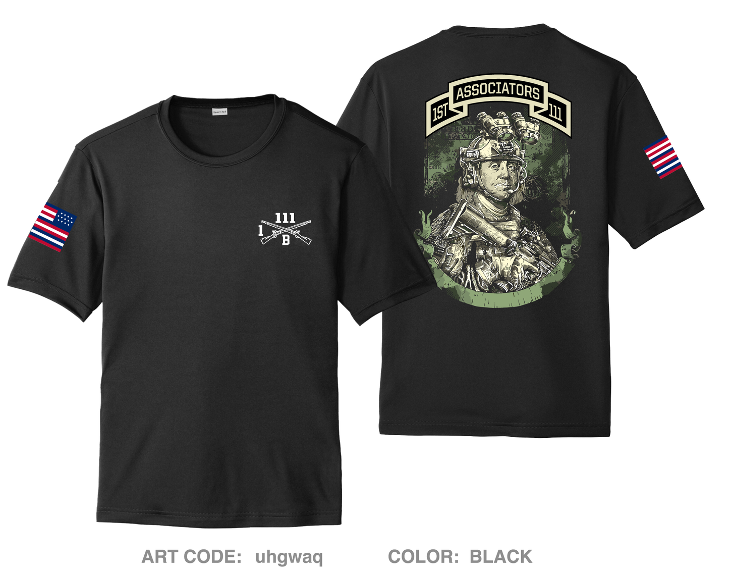 B CO 1-111 Hi-Tech Performance Unisex SS Tee - uhgwaq