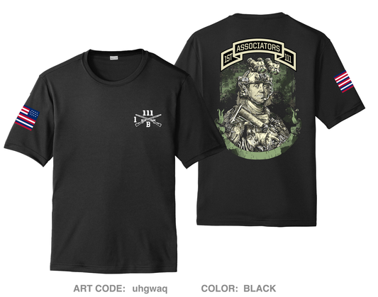 B CO 1-111 Hi-Tech Performance Unisex SS Tee - uhgwaq