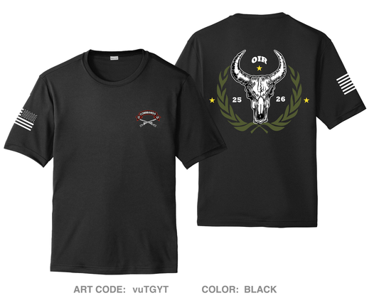C co 1-133 2nd PLT Hi-Tech Performance Unisex SS Tee - vuTGYT