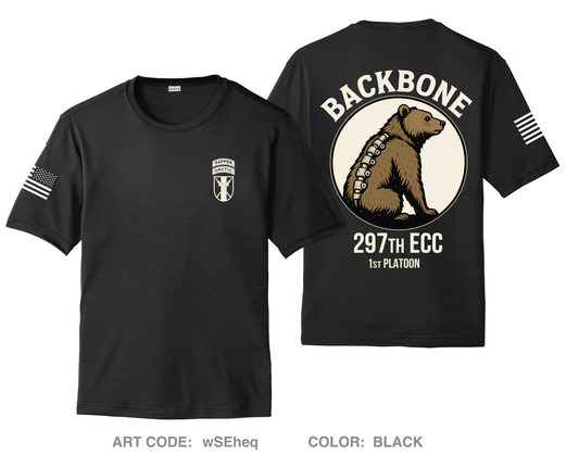 297 1st PLT Hi-Tech Performance Unisex SS Tee - wSEheq
