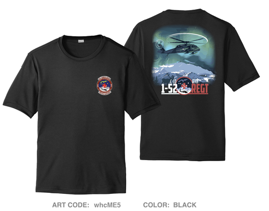 C Co 1-52nd Avn Regt Hi-Tech Performance Unisex SS Tee - whcME5