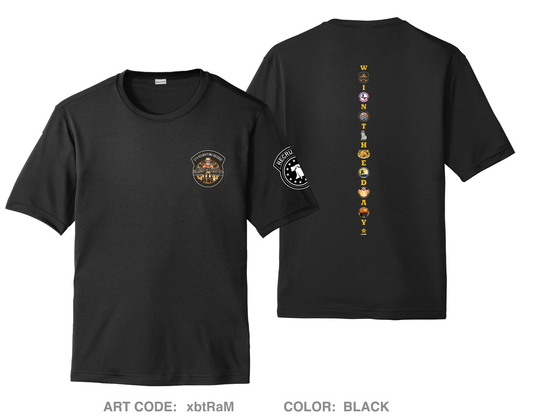 Alamo Warriors Hi-Tech Performance Unisex SS Tee - xbtRaM