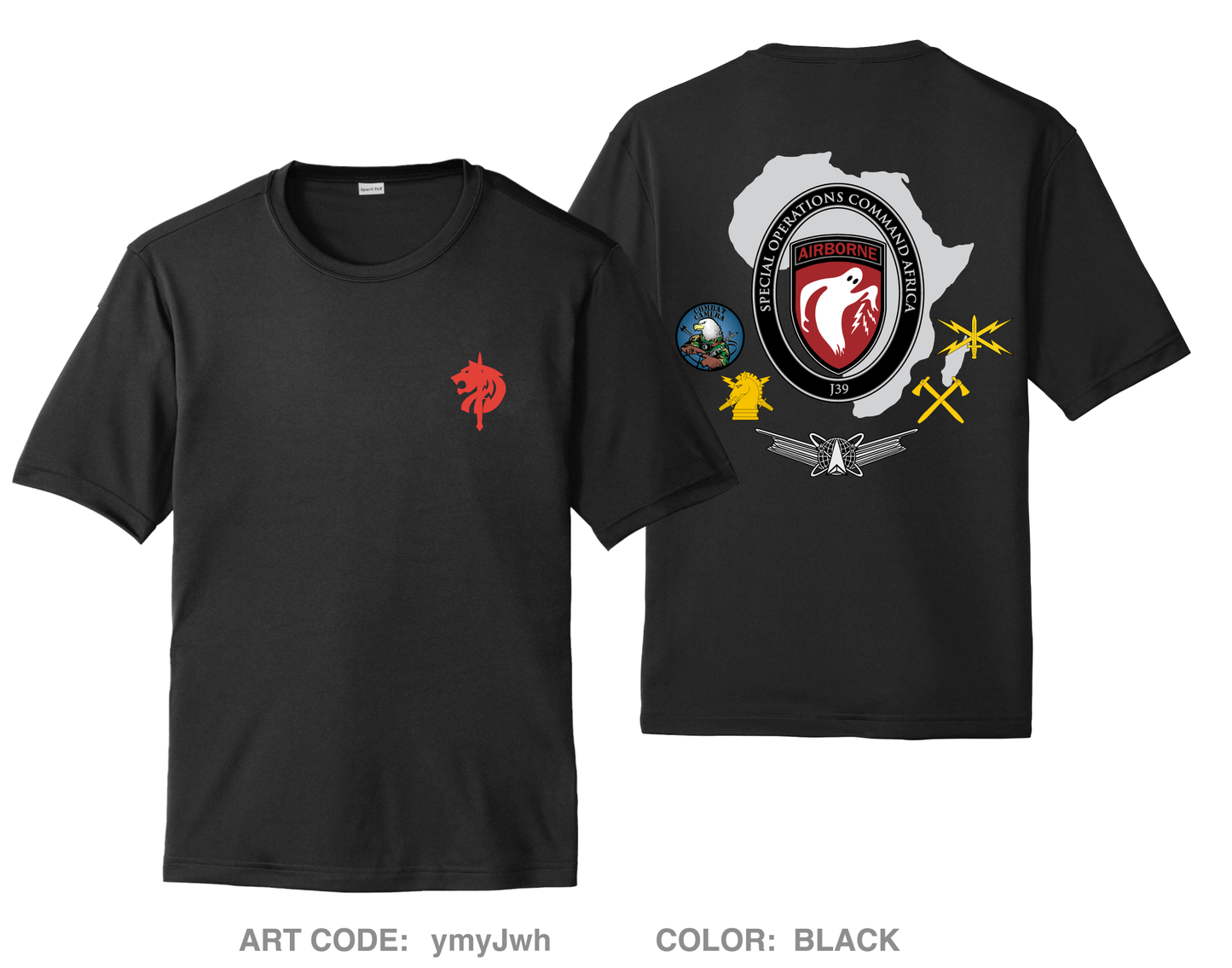 J39 SOCAF Hi-Tech Performance Unisex SS Tee - ymyJwh