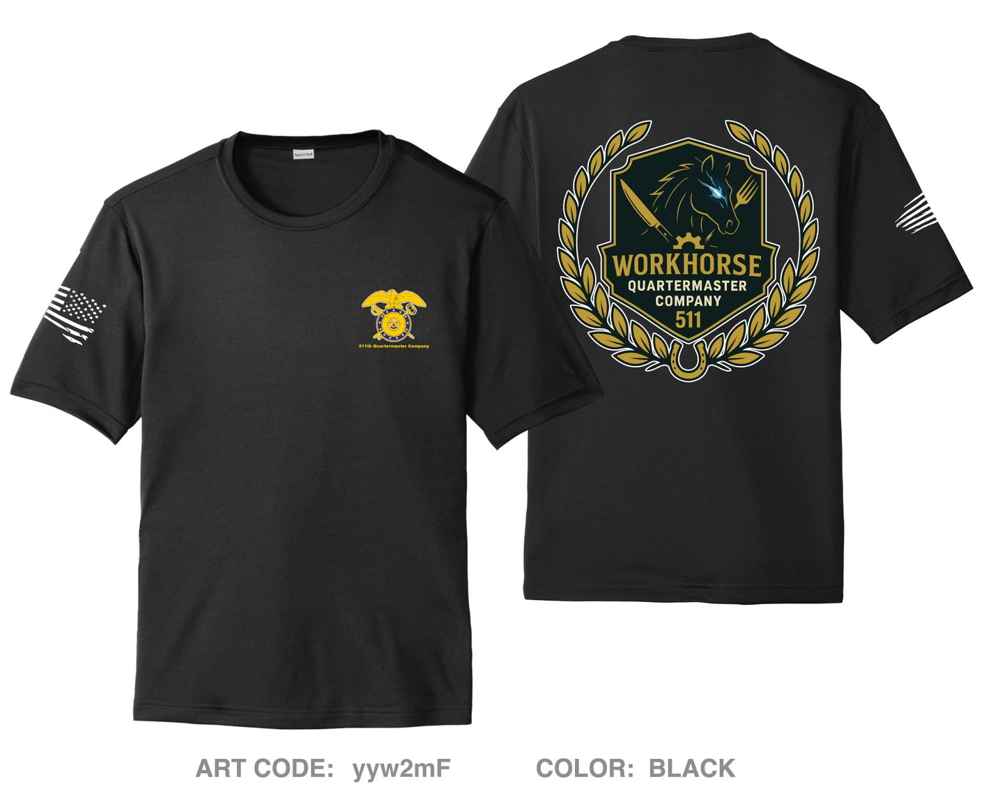 511th QMC Hi-Tech Performance Unisex SS Tee - yyw2mF