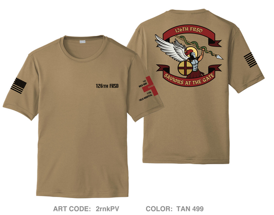 126th FRSD Hi-Tech Performance Unisex SS Tee - 2rnkPV