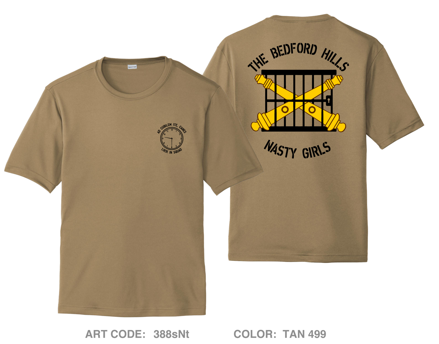 DET 1 HHB 1-258 FA Hi-Tech Performance Unisex SS Tee - 388sNt