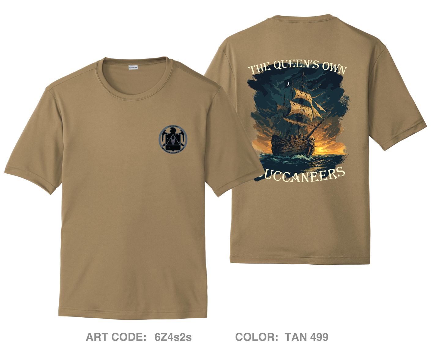 Dog Company, 1-32IN Hi-Tech Performance Unisex SS Tee - 6Z4s2s