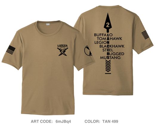 Lancer BDE Hi-Tech Performance Unisex SS Tee - 6mJBq4