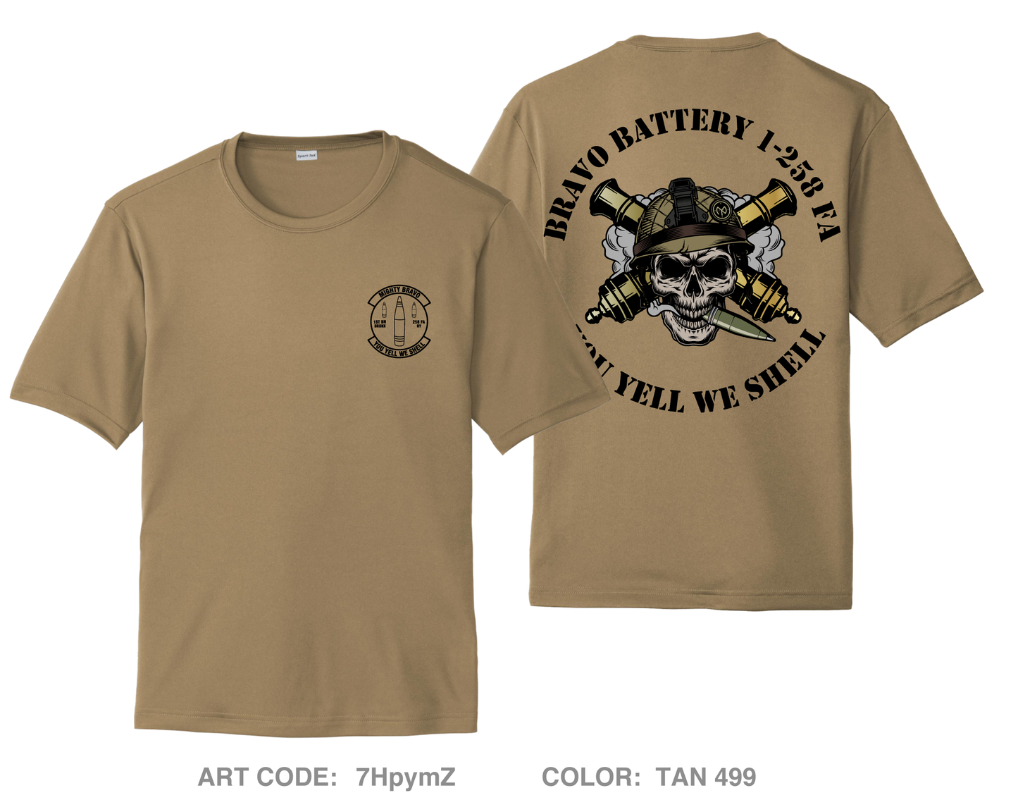 Bravo Battery 1-258 FA Hi-Tech Performance Unisex SS Tee - 7HpymZ