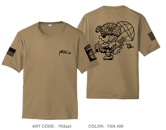 C Co 1-508 PIR, 3 BCT, 82nd ABD Fundraising Collection Hi-Tech Performance Unisex SS Tee - 7K6szt