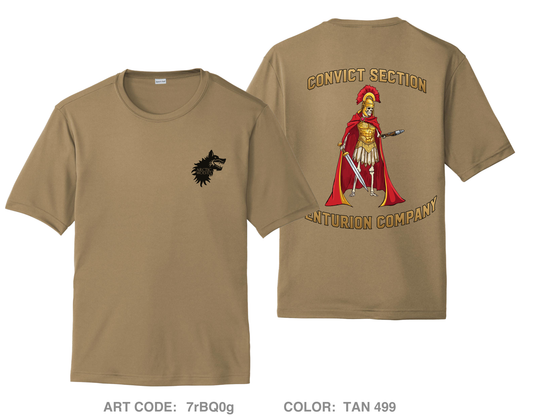 Convict Section Hi-Tech Performance Unisex SS Tee - 7rBQ0g