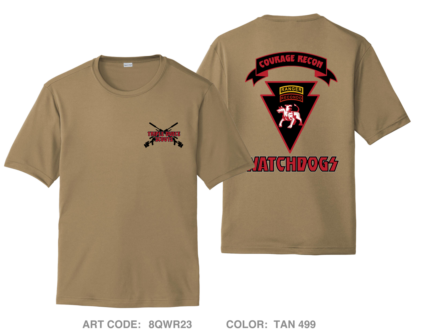 Triple Duece Scouts Hi-Tech Performance Unisex SS Tee - 8QWR23