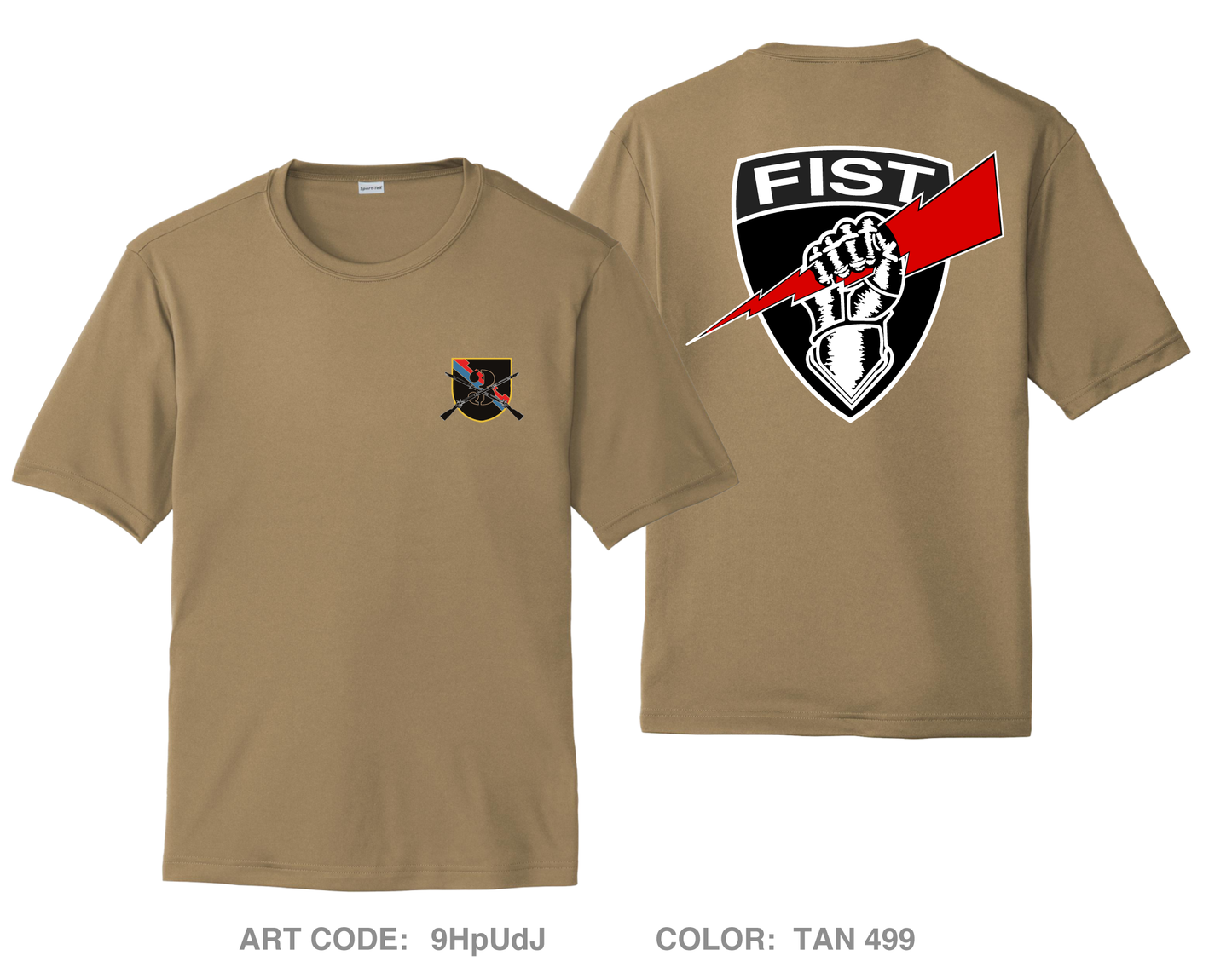 3-161 FIST Hi-Tech Performance Unisex SS Tee - 9HpUdJ