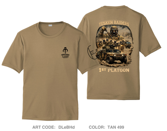 1-120th I Co Hi-Tech Performance Unisex SS Tee - DLeBHd