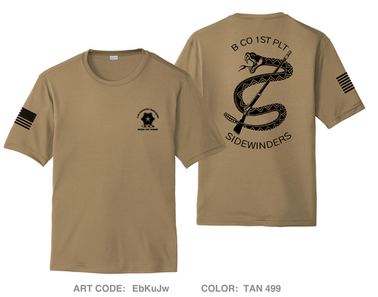 1-36 IN BN, B CO Hi-Tech Performance Unisex SS Tee - EbKuJw
