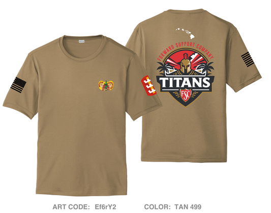 Forward Support Company Hi-Tech Performance Unisex SS Tee - Ef6rY2