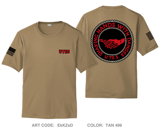 UTES Hi-Tech Performance Unisex SS Tee - EkKZsD