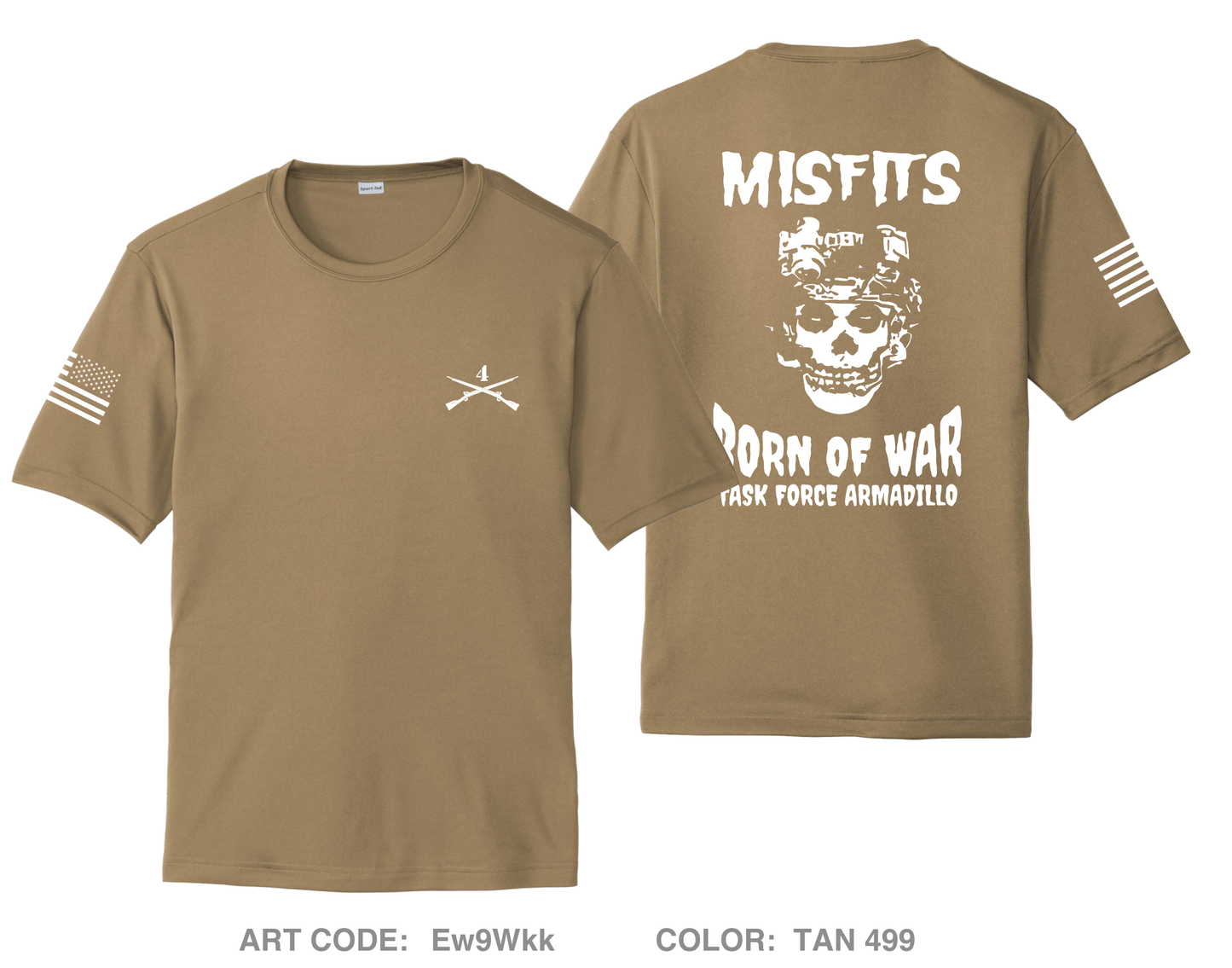 4th Platoon A-CO 1-32 Hi-Tech Performance Unisex SS Tee - Ew9Wkk