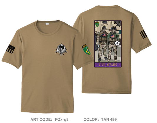 C/co 403rd CA BN Hi-Tech Performance Unisex SS Tee - FQxrq8