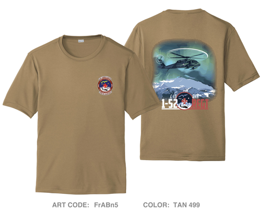 C Co 1-52nd Avn Regt Hi-Tech Performance Unisex SS Tee - FrABn5