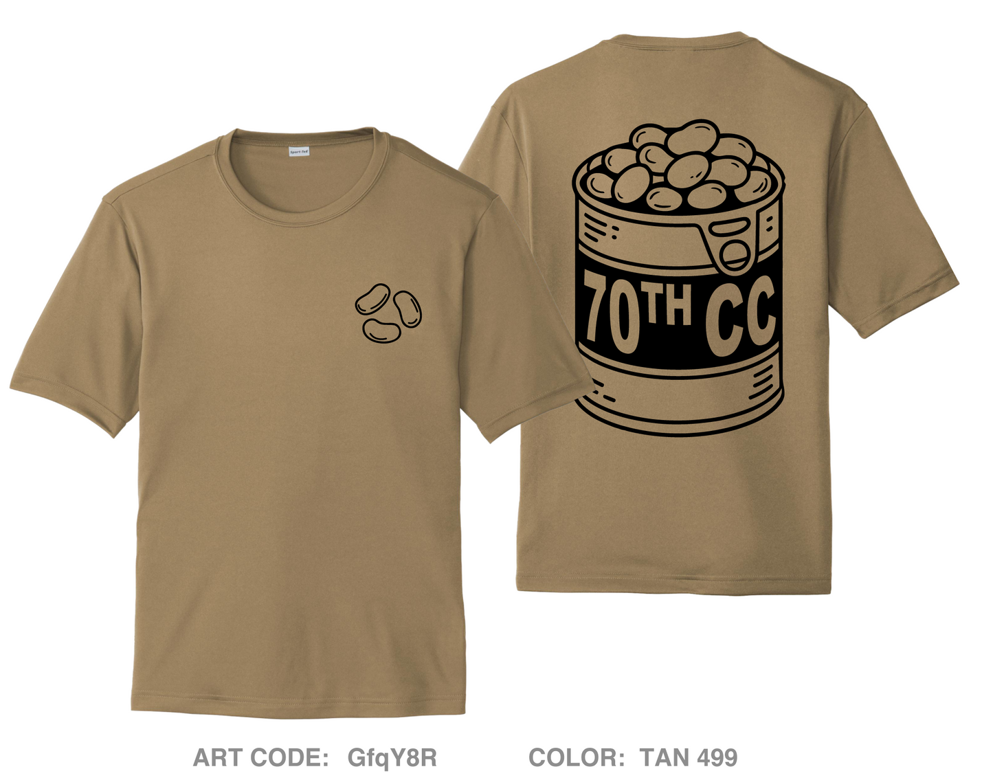 70TH CC Hi-Tech Performance Unisex SS Tee - GfqY8R