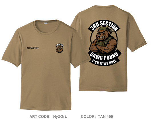 5TH SECTION Hi-Tech Performance Unisex SS Tee - HyZGrL