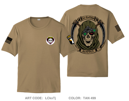 1st PLT Attack 2-502 Hi-Tech Performance Unisex SS Tee - LCkxTj