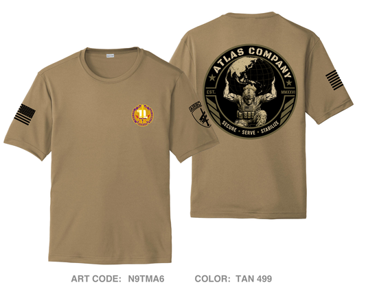 A Co 405th CA BN Hi-Tech Performance Unisex SS Tee - N9TMA6