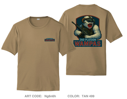 2nd PLT Wampas Hi-Tech Performance Unisex SS Tee - Ng6n6h