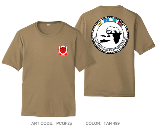 631st EUD Hi-Tech Performance Unisex SS Tee - PCQF2p