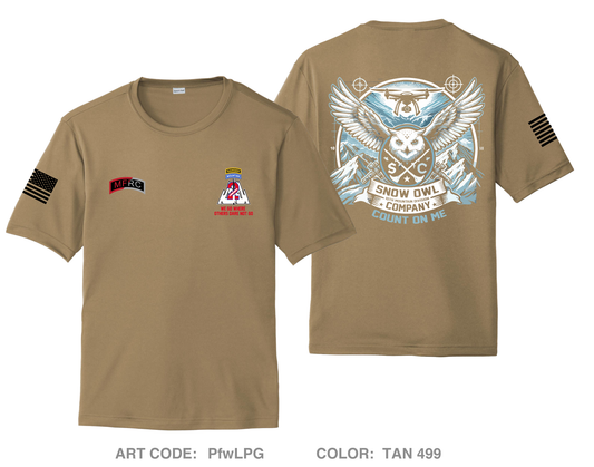 MFRC, 2BCT, 10th Mountain Division Hi-Tech Performance Unisex SS Tee - PfwLPG