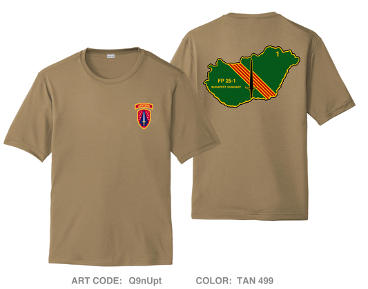 1st BN, 4th SFAB Hi-Tech Performance Unisex SS Tee - Q9nUpt
