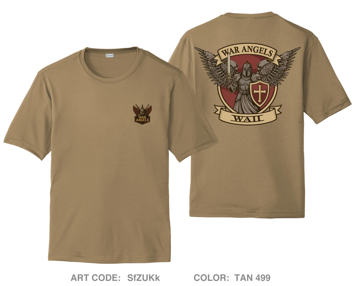2nd Platoon, Guns Troop, 2nd Squadron, 11th ACR Hi-Tech Performance Unisex SS Tee - SfZUKk